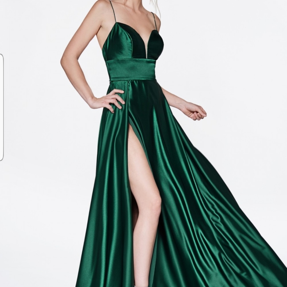 Prom dresses bridesmaids formal party satin - Picture 10 of 15
